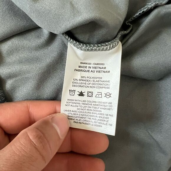 Nike Tour Dri-FIT Golf Polo Black Print Shirt - Picture 5 of 7